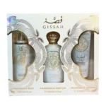 Coffret Parfum Gissah Blanc (150ml, 100ml, 110ml)
