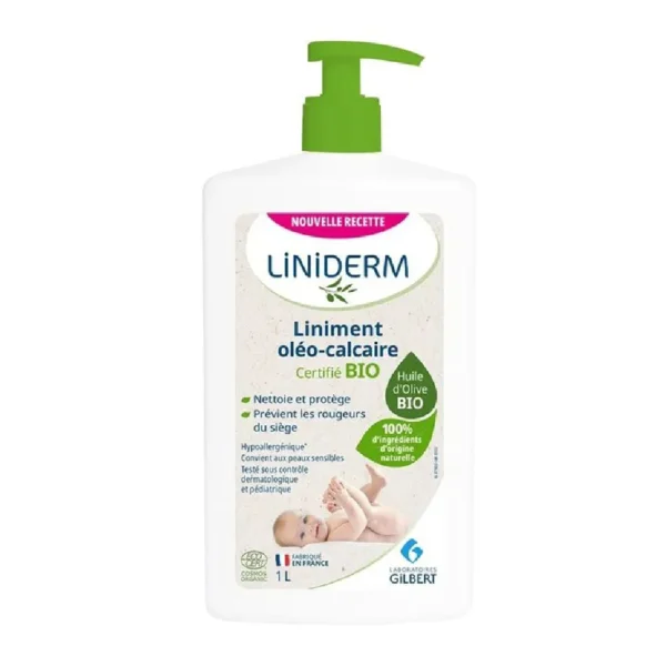 Liniderm Liniment Oléo-Calcaire Certifié Bio