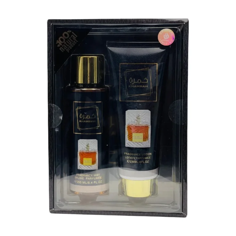 Set de Parfum Khamrah Fragrance Mist & Lotion 250 ml + 236 ml