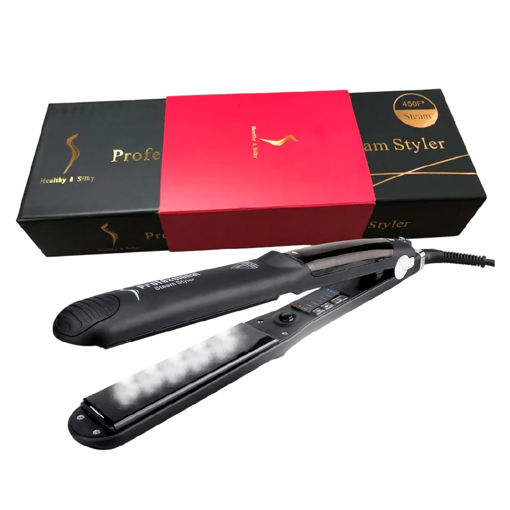 Fer à Lisser Professionnel Healthy & Silky Steam Styler Fer à Lisser Professionnel Healthy & Silky Steam Styler