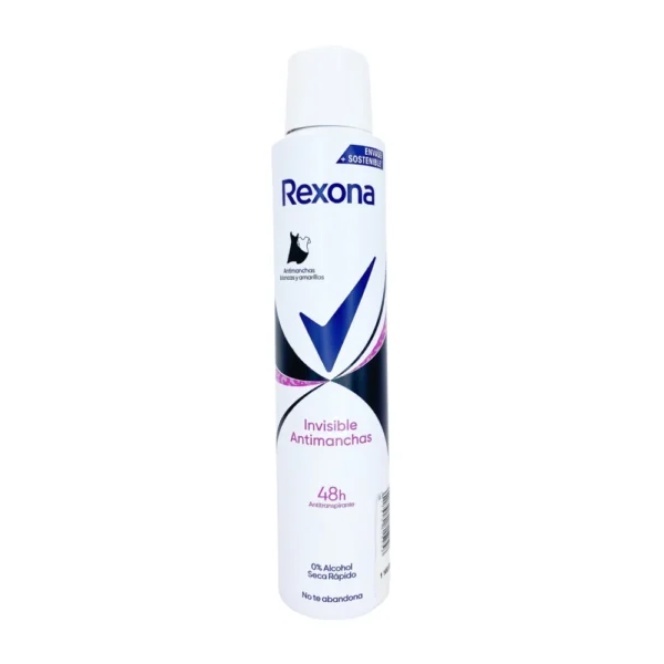 Déodorant Rexona Invisible Anti-taches (150ml)