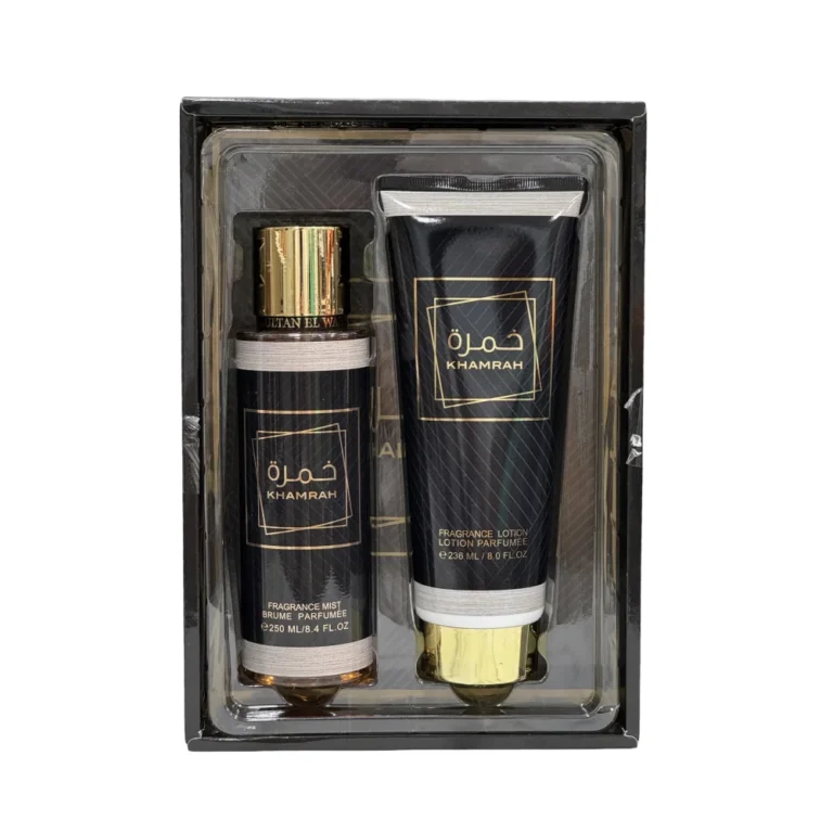 Khamrah Fragrance Mist and Lotion Set