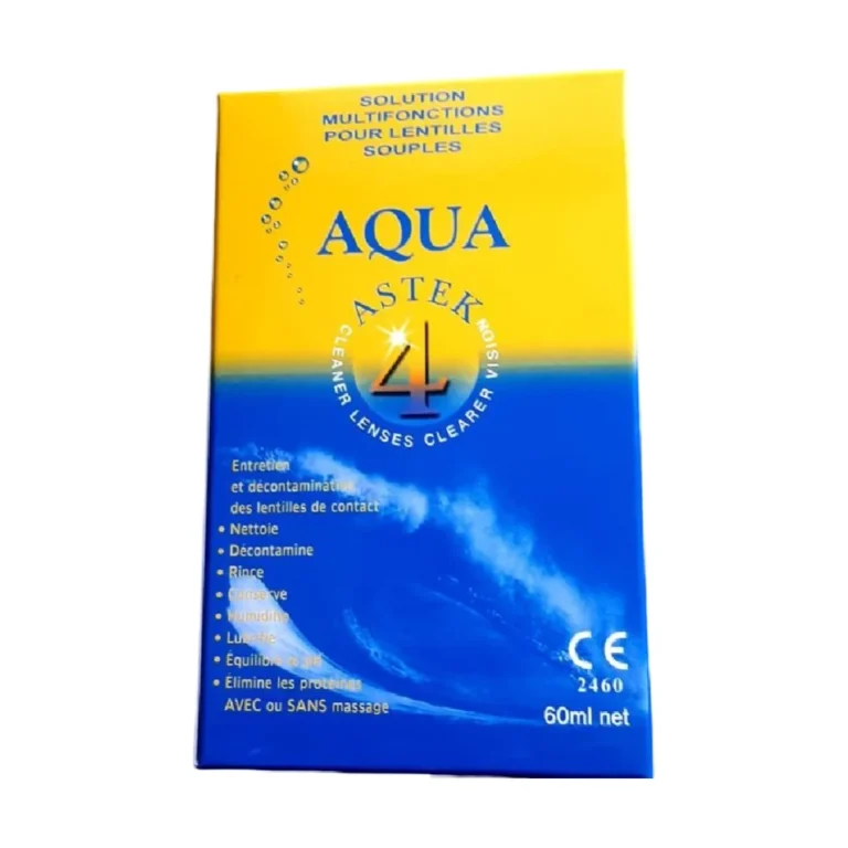 Solution multifonction pour lentilles Aqua Astek 60 ml