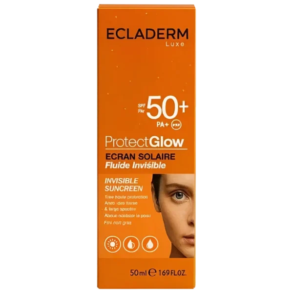 Ecladerm Protect Glow Écran Solaire Fluide Invisible