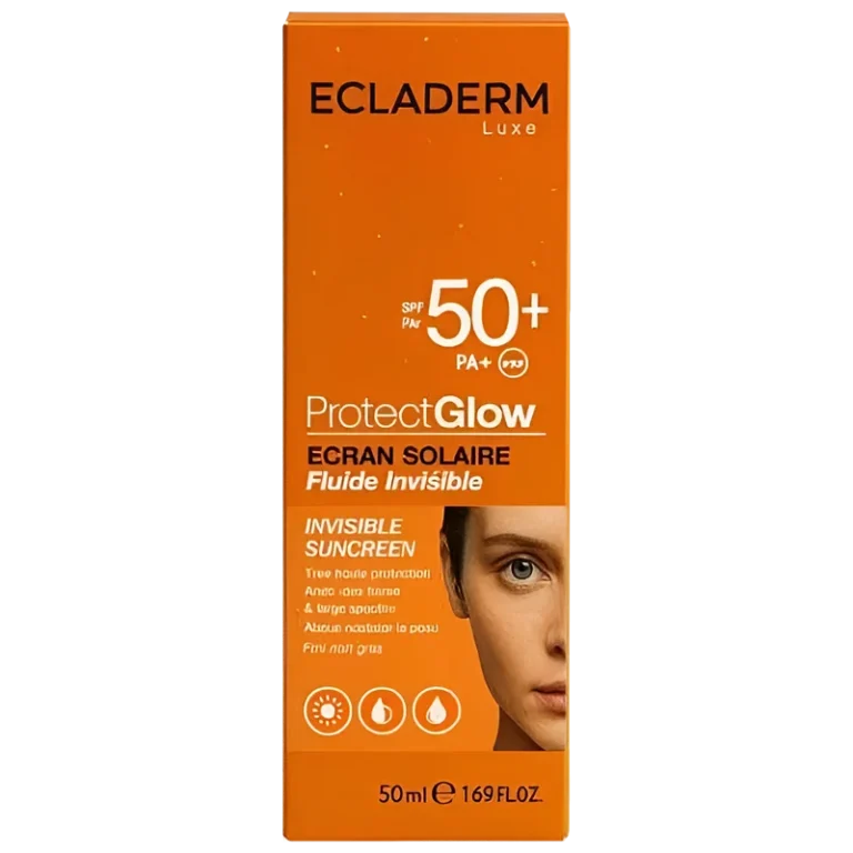 Ecladerm Protect Glow Écran Solaire Fluide Invisible