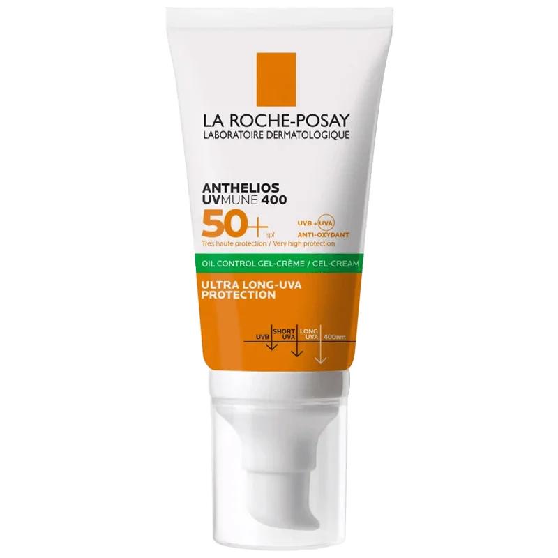 La Roche-Posay Anthelios UVMUNE 400 Oil Control Gel Cream SPF50+ La Roche-Posay Anthelios UVMUNE 400 Oil Control Gel Cream SPF50+