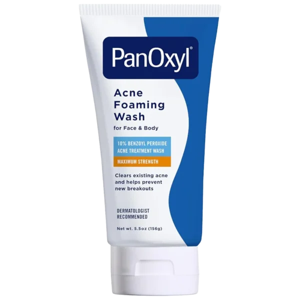 PanOxyl Nettoyant Moussant Anti-acné Au Peroxyde De Benzoyle 10%