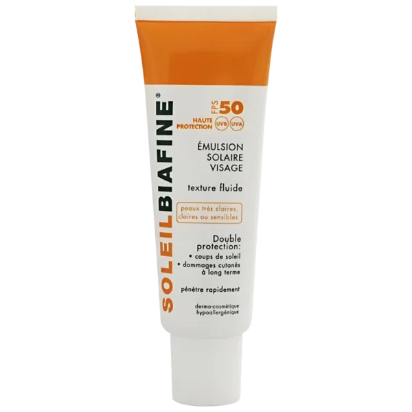 Soleil Biafine Émulsion Solaire Visage Spf50