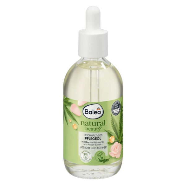 Balea Natural Beauty Huile de Soin Visage & Corps 100 ml