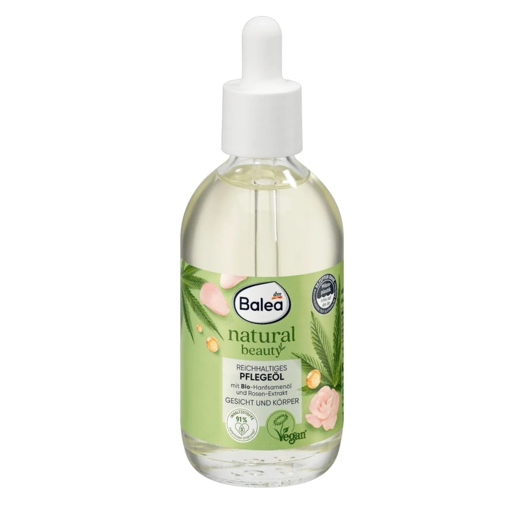 Balea Natural Beauty Huile de Soin Visage & Corps 100 ml Balea Natural Beauty Huile de Soin Visage & Corps 100 ml