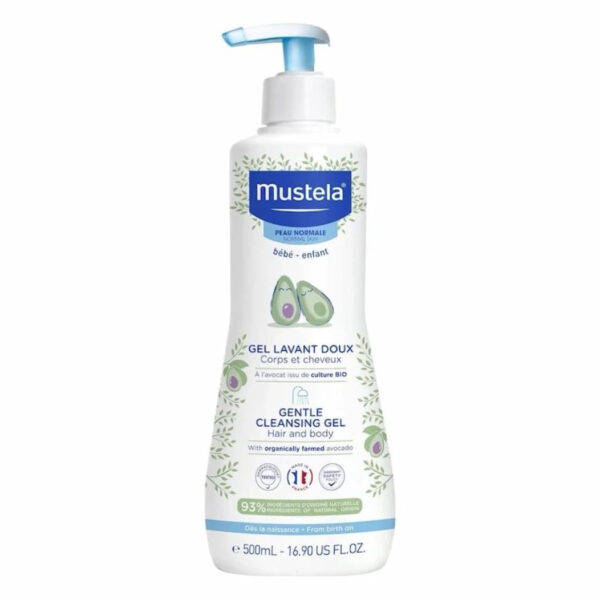 Mustela Gel Lavant Doux Corps & Cheveux Bébé 500 ml