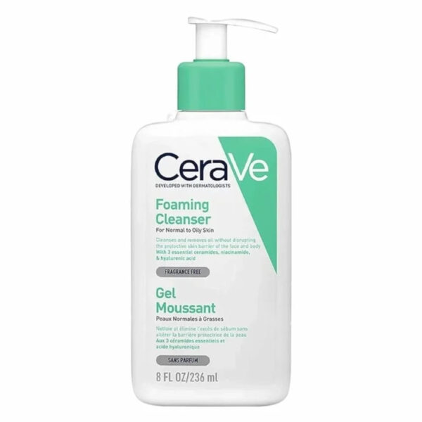 CeraVe Foaming Cleanser Gel Moussant 236 ml