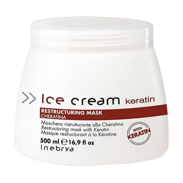 Inebrya Ice Cream Keratin Restructuring Mask 500 ml
