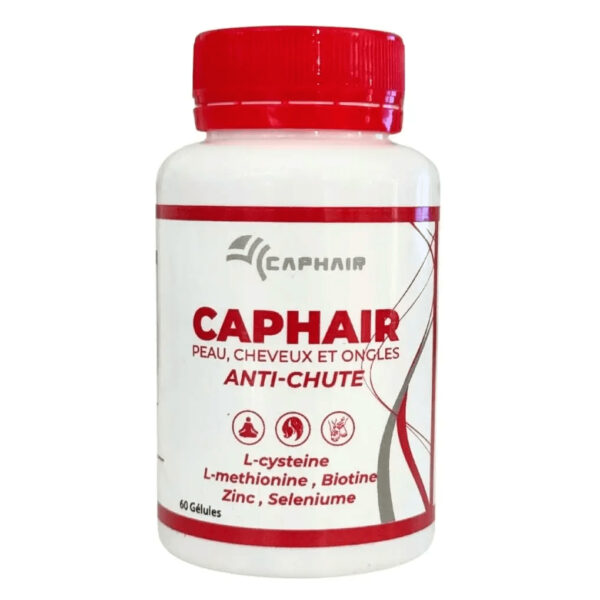 Caphair Anti-Chute Peau, Cheveux et Ongles 60 Gélules