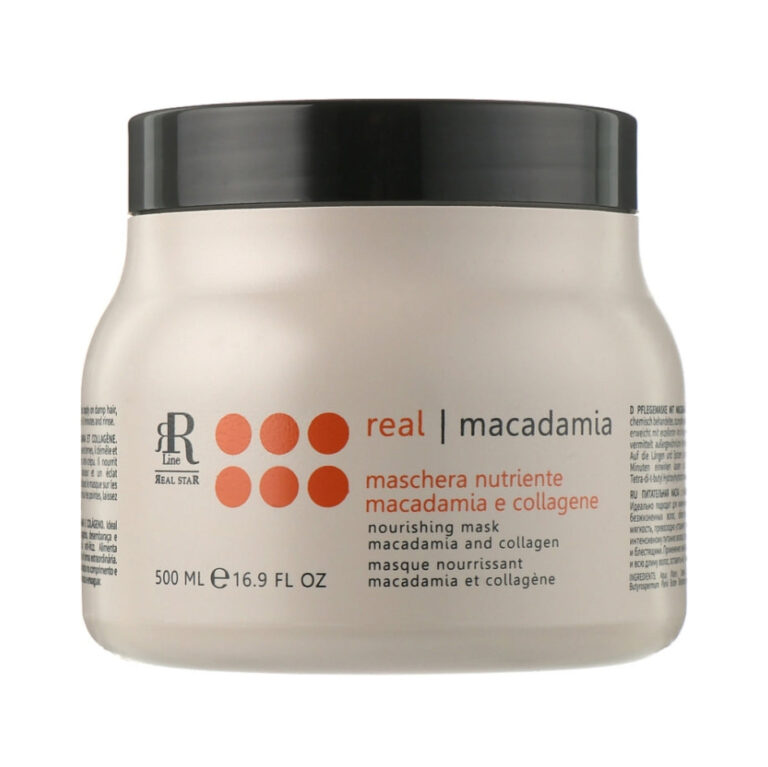 Real Star Real Macadamia Masque Nourrissant Macadamia & Collagène 500 ml
