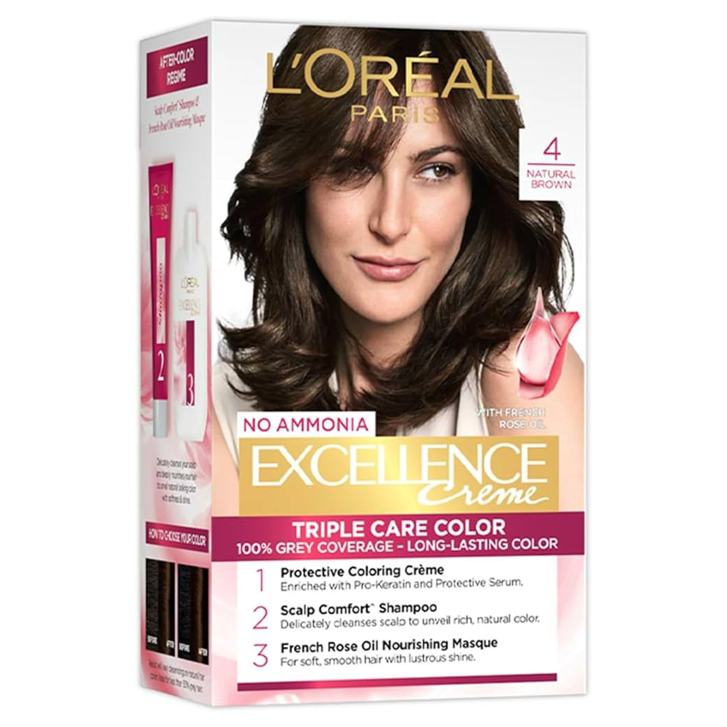 L'Oréal Paris Excellence Crème 4 Brun Naturel L'Oréal Paris Excellence Crème 4 Brun Naturel