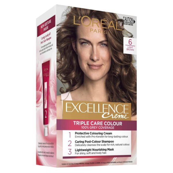 L'Oréal Paris Excellence Crème 6 Châtain Clair